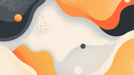 Wall Mural - abstract fluid background pattern in colorful shape design. modern retro design style for poster, fl