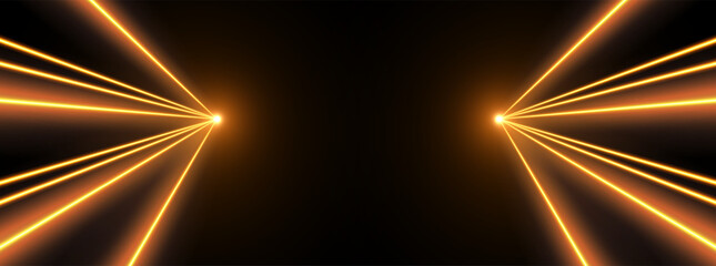 Wall Mural - laser rays or beams, glowing neon lines, bright futuristic background. motion or speed light effect.
