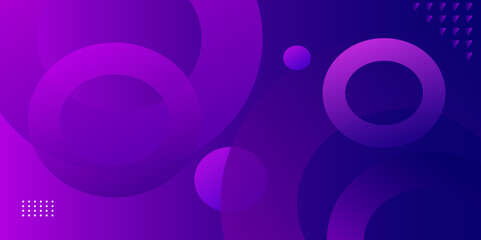 Poster - Minimal geometric background. Dynamic shapes composition. Vector illustration.