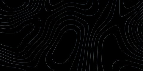 Wall Mural - abstract light pattern vector illustration. topographic map background concept. vibrant neon lights 