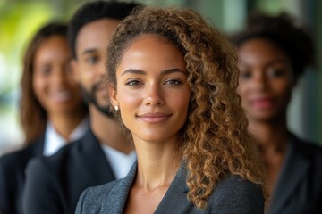 Poster - Business diversity conference for leaders driving change, with clear focus