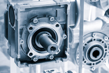 Poster - A gear is shown with a hole in the middle. The gear is silver and has a black hole in the middle