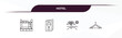 © Design_Farm - fully editable outline icon collection from hotel concept. thin line icons set such as bunk bed, wine menu, beach, hanger,