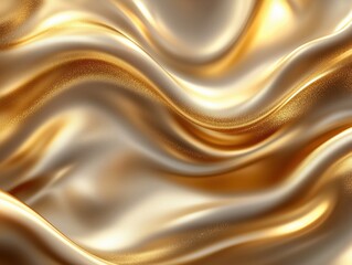 Wall Mural - Gold background, shiny golden texture for design or backdrop. Gold paper