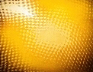 Wall Mural - faded white halftone overlay gritty sand texture over yellow background