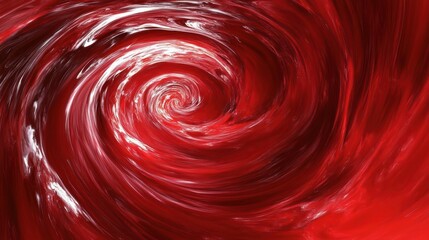 Wall Mural - red swirling background