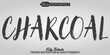 © Anka Design - Charcoal Drawing Vector Editable Text Effect Template