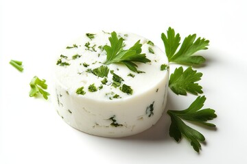 Wall Mural - Chevre with fresh parsley