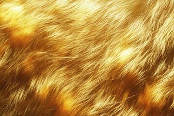 Wall Mural - Textured golden dog coat