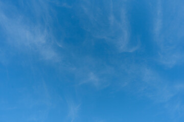 Wall Mural - light blue sky white clouds texture background.