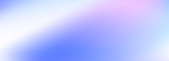 Poster - Light blue pink gradient background. Soft pastel winter wave wallpaper. Smooth blurry cold color backdrop for poster, brochure, leaflet, banner, booklet. Calm water surface texture. Vector