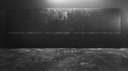 Fototapete - Dark Grey Textured Wall Background Image
