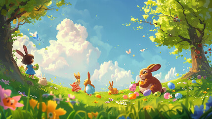 Wall Mural - Easter 