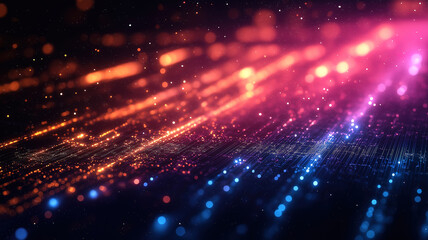 Poster - Abstract technology background highlighting innovative digital concepts for a futuristic theme