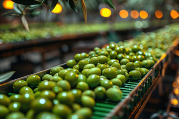 Wall Mural - Production of extra virgin olive oil..     