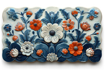 Poster - decorative panel depicting flowers.  