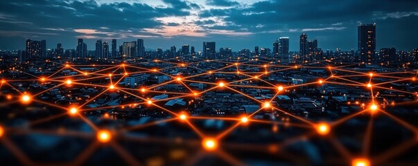 Poster - Smart City Network Global Connectivity Data Transfer Technology