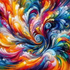 Poster - Colors show movement