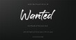 © James - Handwritten Brush font for lettering quotes. Hand drawn brush style modern calligraphy.