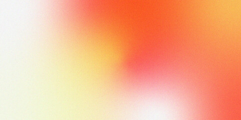 Poster - Abstract pink orange grainy gradient noise texture effect. Beautiful colored abstract texture background. Textured with rough grain, and bright spots. Empty space grunge banner poster backdrop bg.	