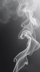 Aufkleber - A pink smokey cloud with a black background