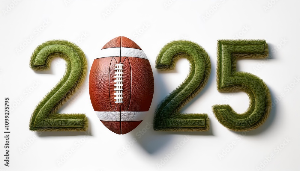 2025: A Year of Gridiron Glory - American football, new year, 2025 ...