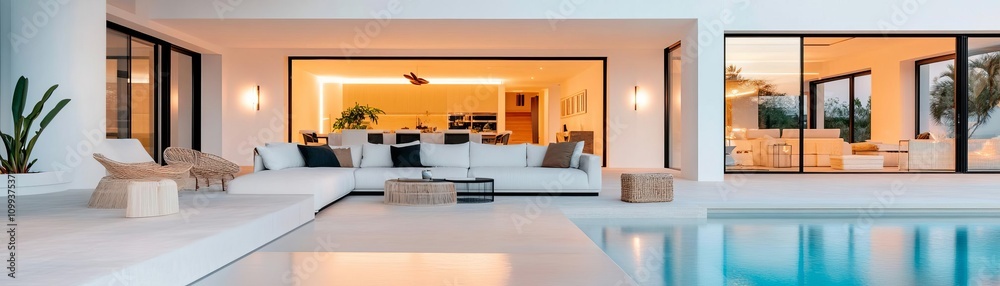View of Luxury real estate platform with virtual walkthroughs, agent profiles ...
