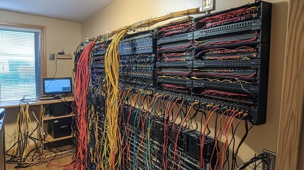 Poster - Data Center Cabling and Network Infrastructure Setup