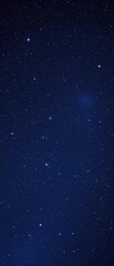 Wall Mural - dark blue sky with thousands of glowing stars, cosmic dust, radiant