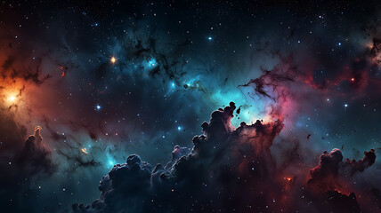 Wall Mural - pace background, the universe, nebula and galaxies, space background, the universe and space