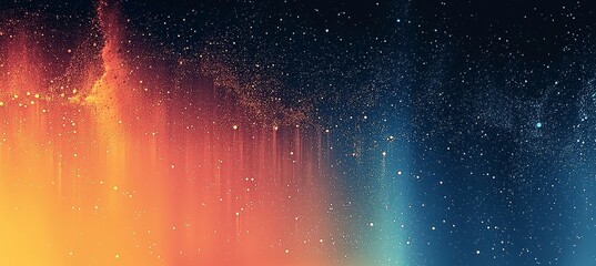 Leinwandbilder - Gradient grainy background with yellow, blue, and green colors, large banner backdrop design