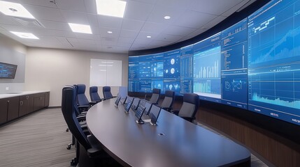 Poster - Imagine an AI-powered conference room where a team collaborates with an intelligent assistant.