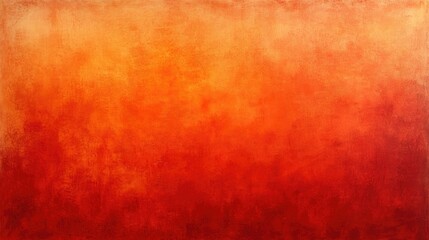 Poster - A smooth gradient background transitioning from warm oranges to deep reds, featuring subtle textures that create a warm, inviting atmosphere perfect for various applications