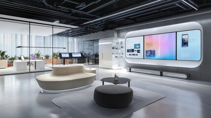 Poster - Picture an AI-driven workspace where an assistant helps a designer by analyzing trends and generating concepts in real-time.