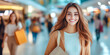 © PRASANNAPIX - woman shopping in mall, hd , smiling, indian modern woman