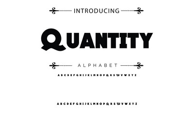 Poster - Modern techno font, futuristic line type of english alphabet letters and numbers. Minimal tech typeface vector typography. Future technology digital abc characters font, modern double line symbols