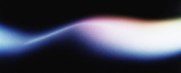 Poster - A dark, grainy poster background with a vibrant wave of black, purple, and pink abstract colors and a noise texture, suitable for a cover or header design.