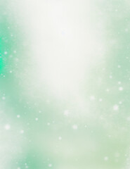 Wall Mural - abstract green background - abstract green christmas snow background - generative ai