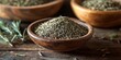 © Mehemmed - Dried natural rosemary spice Rosmarinus is a versatile kitchen ingredient, perfect for adding flavor to various dishes. This dried natural rosemary spice Rosmarinus enhances culinary creations.