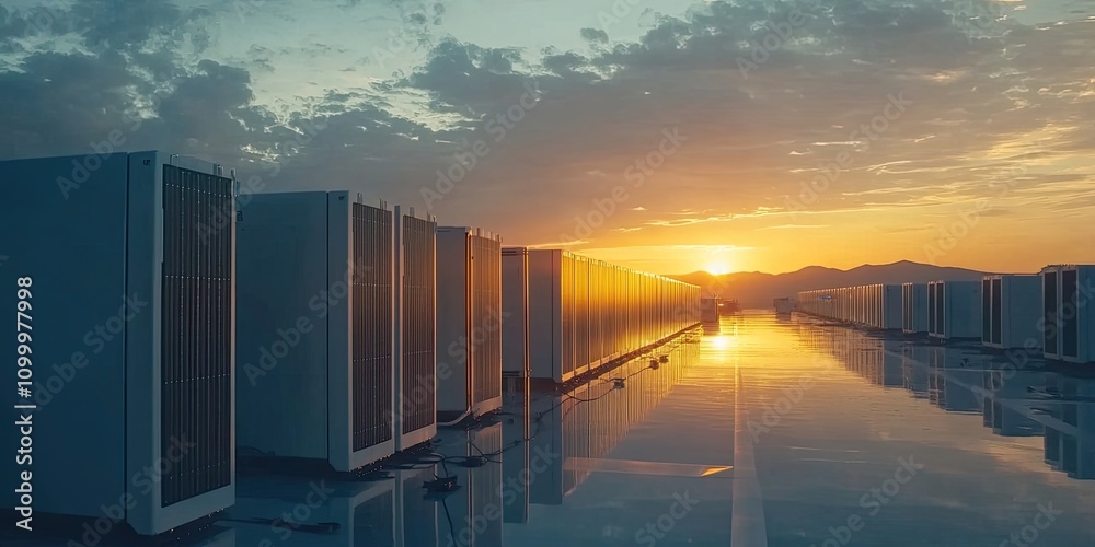 Multiple Battery Storage Image featuring a battery energy storage system that includes multiple ...