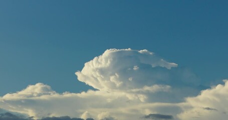 Wall Mural - blue sky with clouds