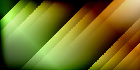 Poster - Bright lines background. Gradient geometric template wallpaper
