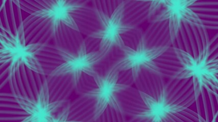 Poster - Abstraction with a pattern of thin blue lines. 3d rendering loop animation 4K
