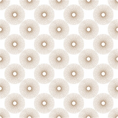 Aufkleber - Graphic Vintage Star Seamless Pattern background. Minimalist Wrapping Paper Print, Boho Style Wallpaper Decoration Design. Line Ray Starry Textile fabric Swatch.