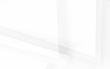 Poster - abstract white background with subtle geometric triangle shapes