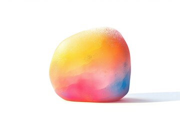 Poster - A vibrant object sits on a clean white background, ready for use in a variety of creative projects