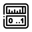 © Uicon Studio - Digital Ruler line icon