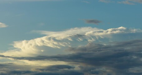 Wall Mural - cloud sunset Timelapse 