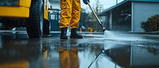 professional power washing services for residential and commercial projects.