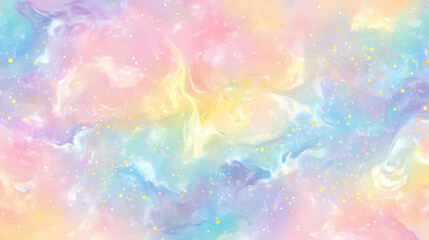Wall Mural - iridescent holographic rainbow